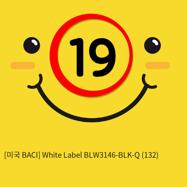 [미국 BACI] White Label BLW3146-BLK-Q (132)